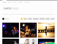 Tablet Screenshot of juanjogago.com